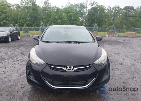 2012 Hyundai Elantra Gls z USA, uszkodzony, nr VIN 5NPDH4AE7CH143918